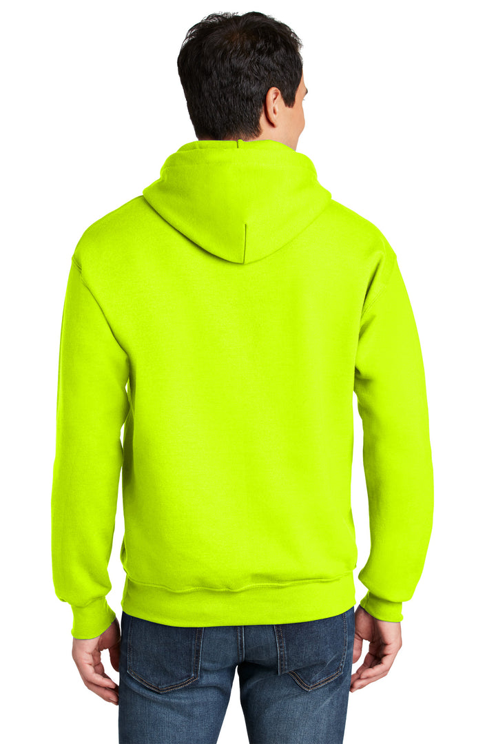Safety Green Gildan - DryBlend Pullover Hooded Sweatshirt. 12500
