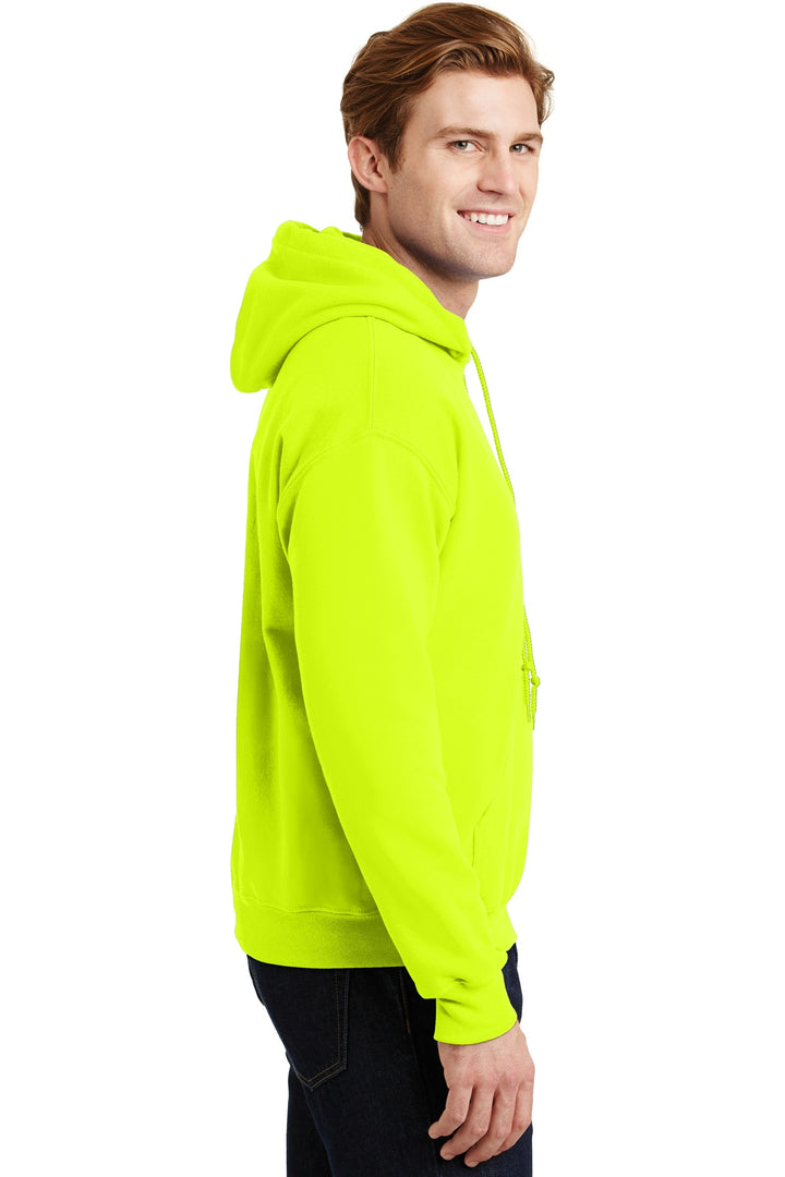 Safety Green Gildan - Heavy Blend Hooded Sweatshirt. 18500