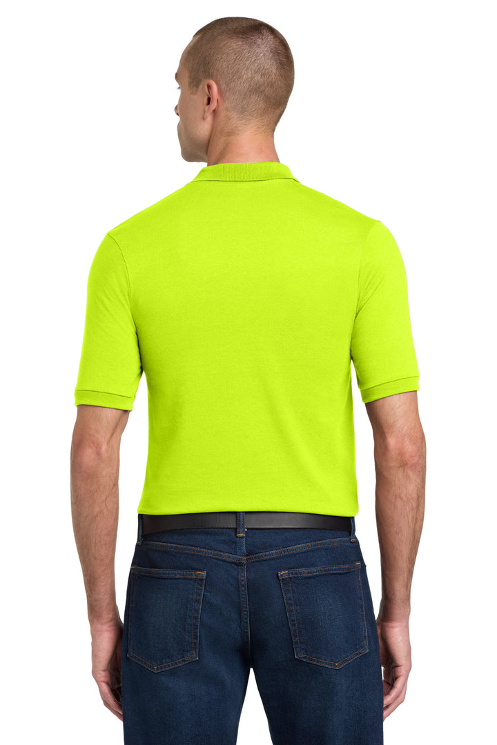 Safety Green Jerzees Dri-Power Sport Shirt. 437M