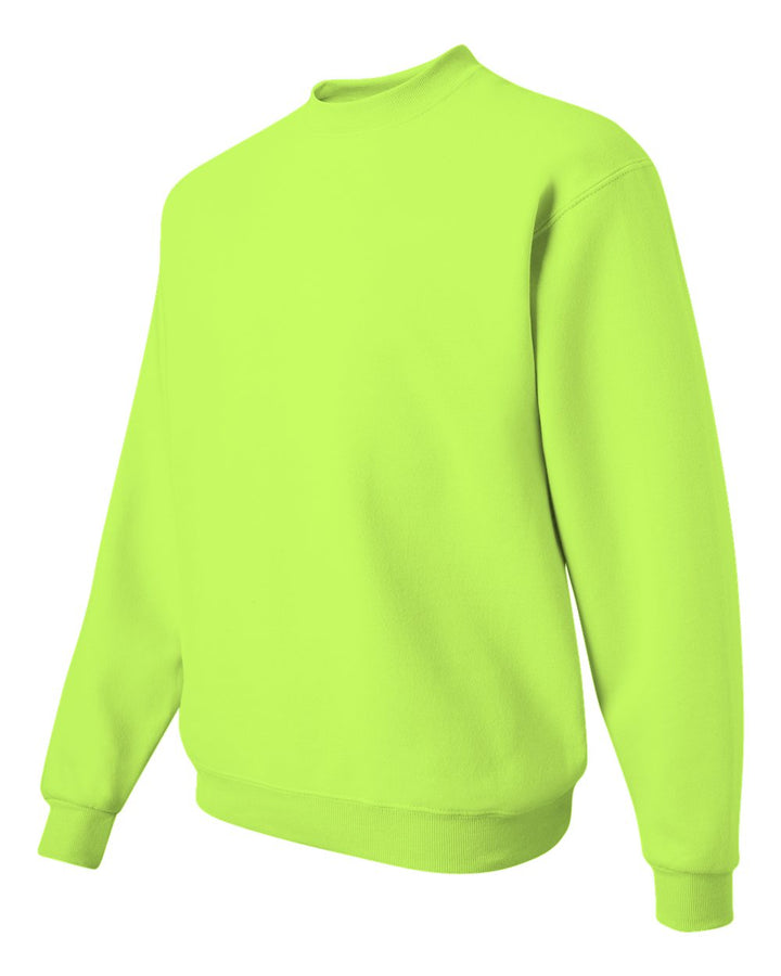 Safety Green NuBlend® Crewneck Sweatshirt - 562MR