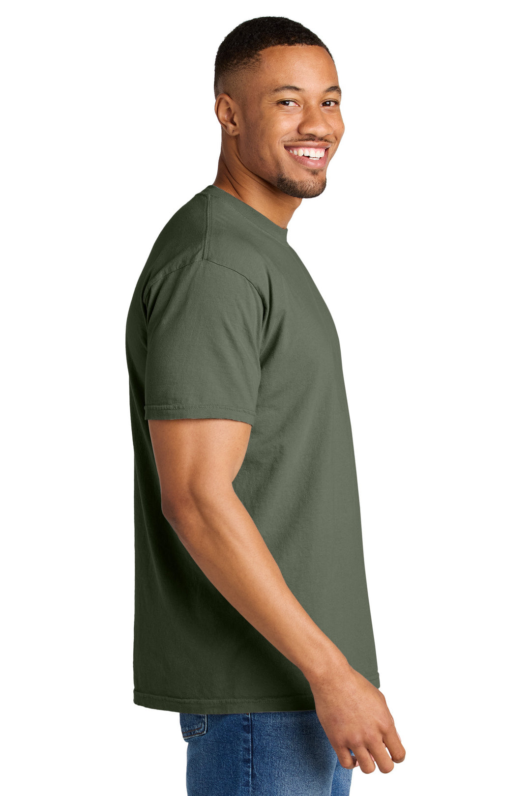 Sage COMFORT COLORS Heavyweight Ring Spun Tee. 1717