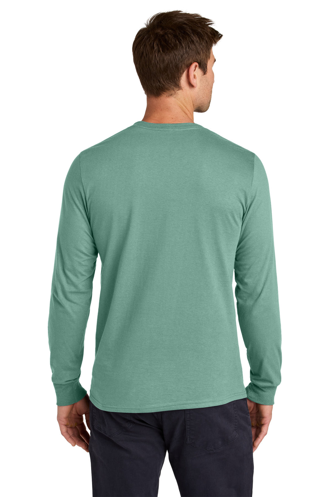 Sage Jerzees Classics Unisex Cotton Long Sleeve T-Shirt 363L