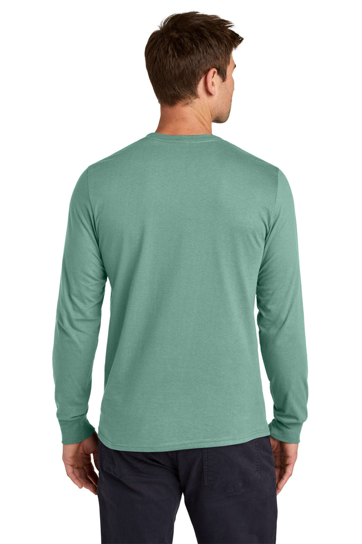 Sage Jerzees Classics Unisex Cotton Long Sleeve T-Shirt 363L