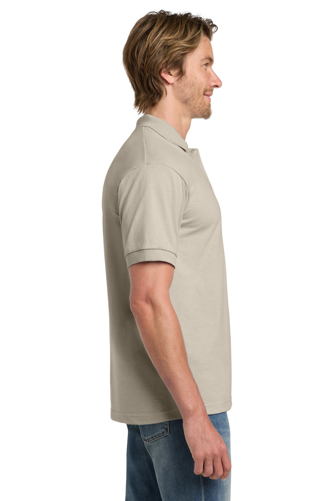 Sand Gildan - DryBlend 6-Ounce Jersey Knit Sport Shirt. 8800