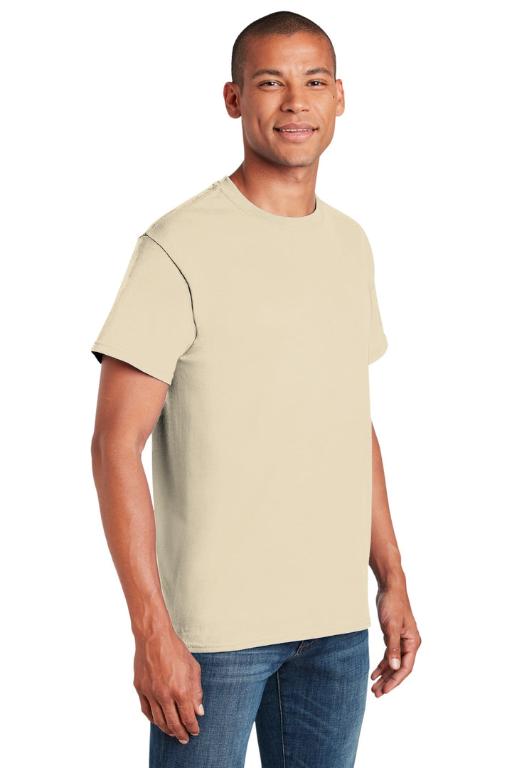 Sand Gildan - Heavy Cotton 100% Cotton T-Shirt. 5000