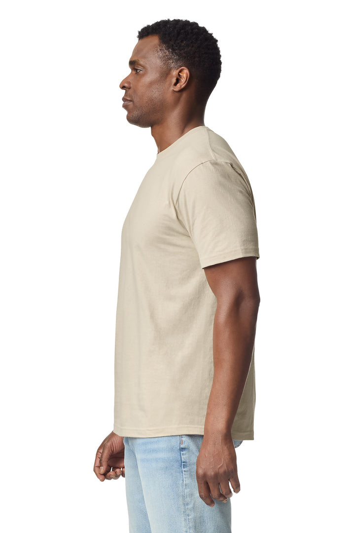 Sand Gildan Light Cotton Tee 3000