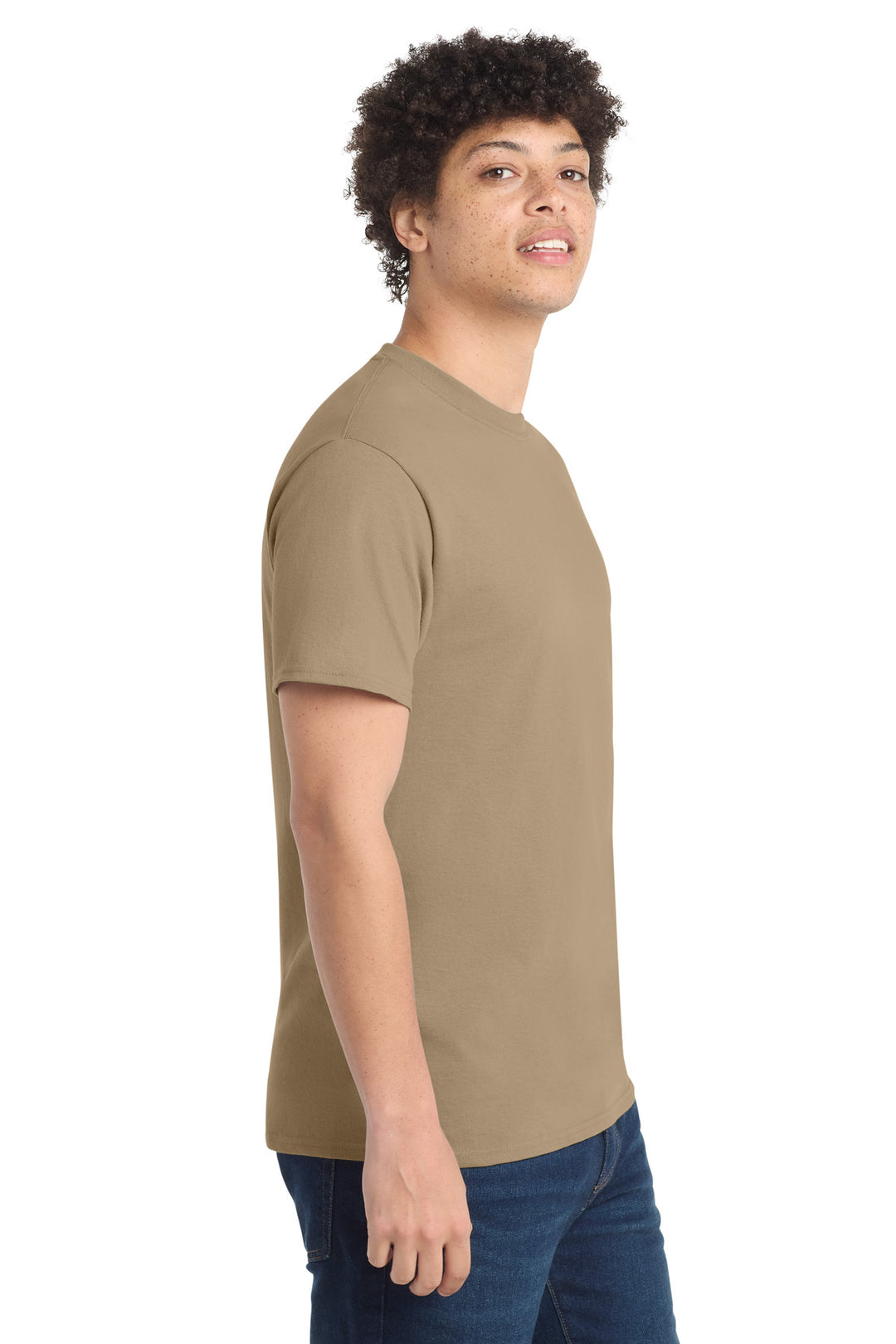 Sand Port & Company - Core Cotton Tee. PC54