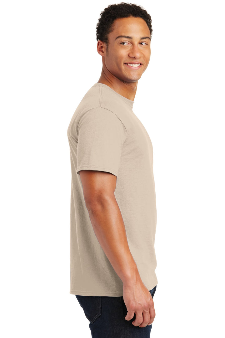 Sandstone Jerzees - Dri-Power 50/50 Cotton/Poly T-Shirt. 29M