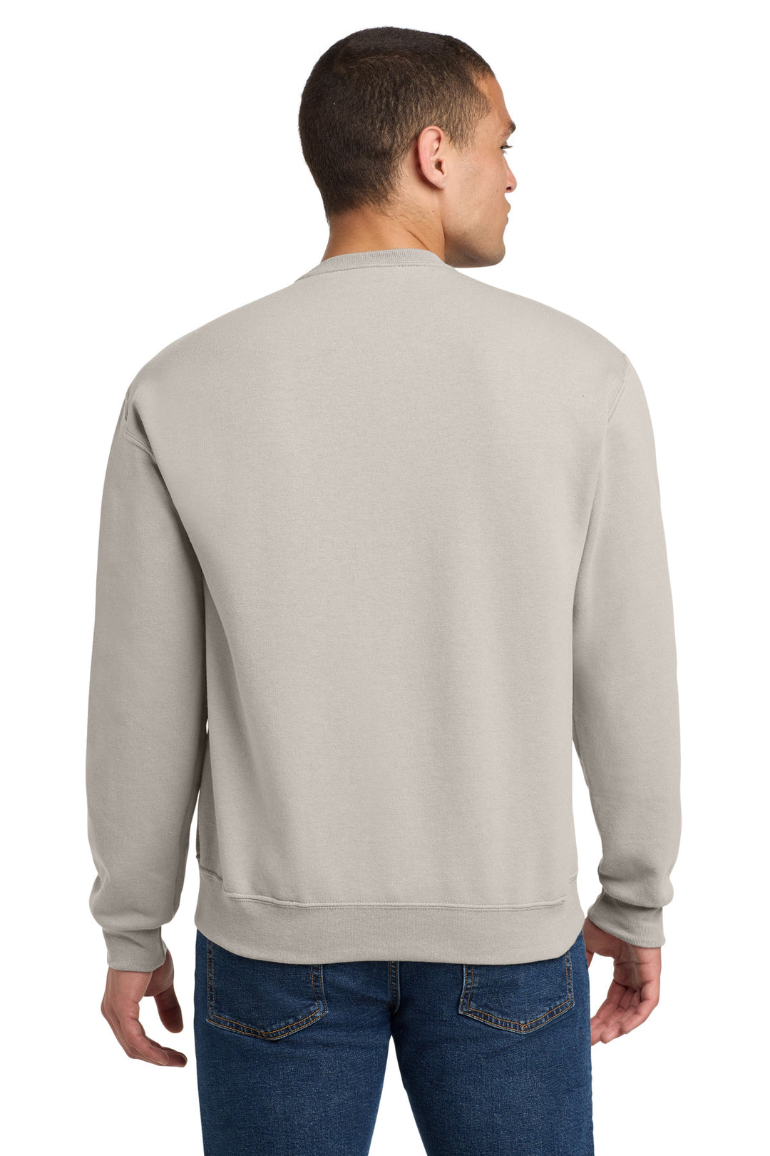 Sandstone Jerzees - NuBlend Crewneck Sweatshirt. 562M