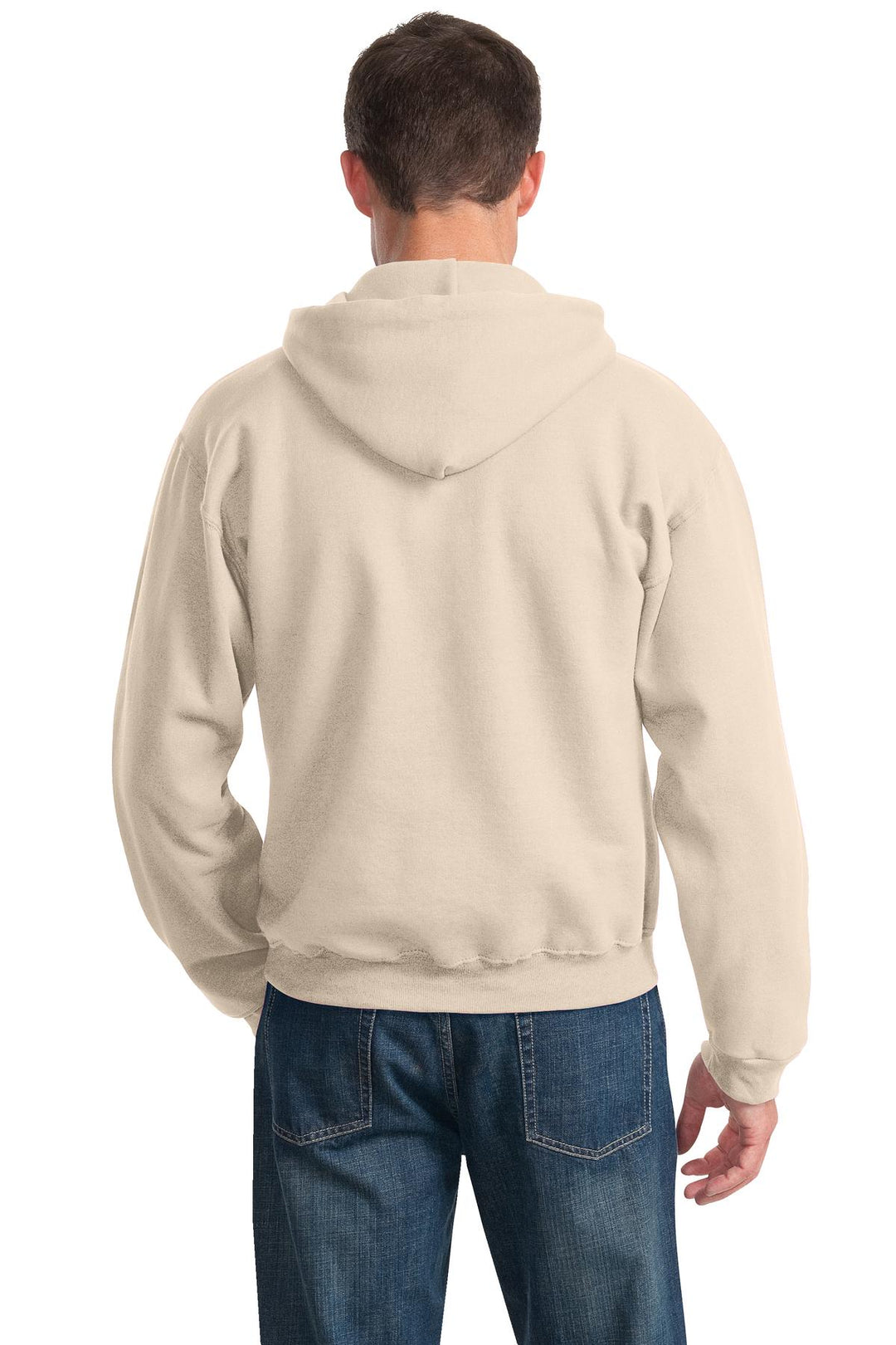 Sandstone Jerzees NuBlend Pullover Hooded Sweatshirt. 996M