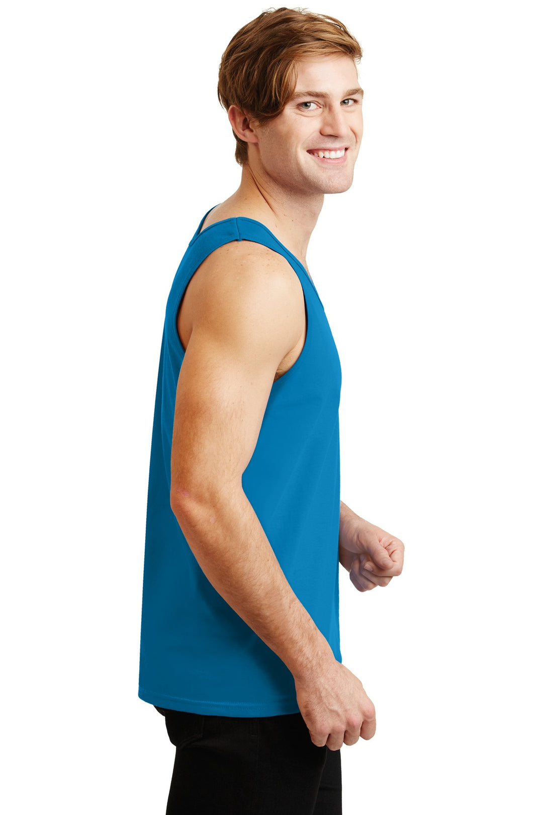 Sapphire Gildan - Ultra Cotton 100% US Cotton Tank Top. 2200