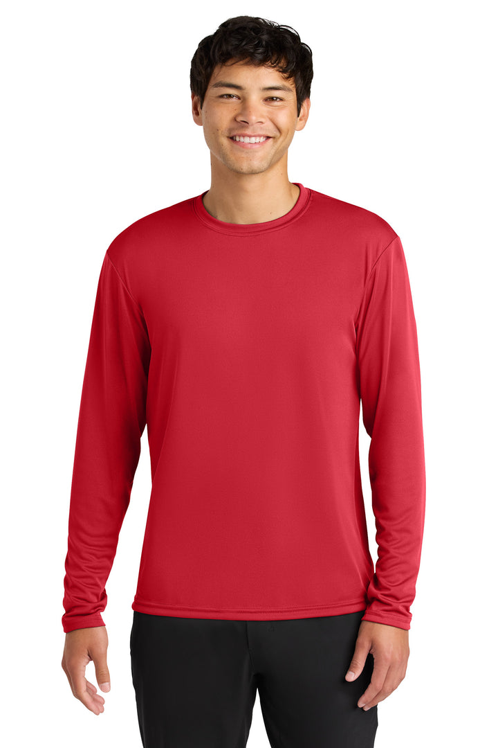 Scarlet A4 Cooling Performance Long Sleeve Tee A4N3165