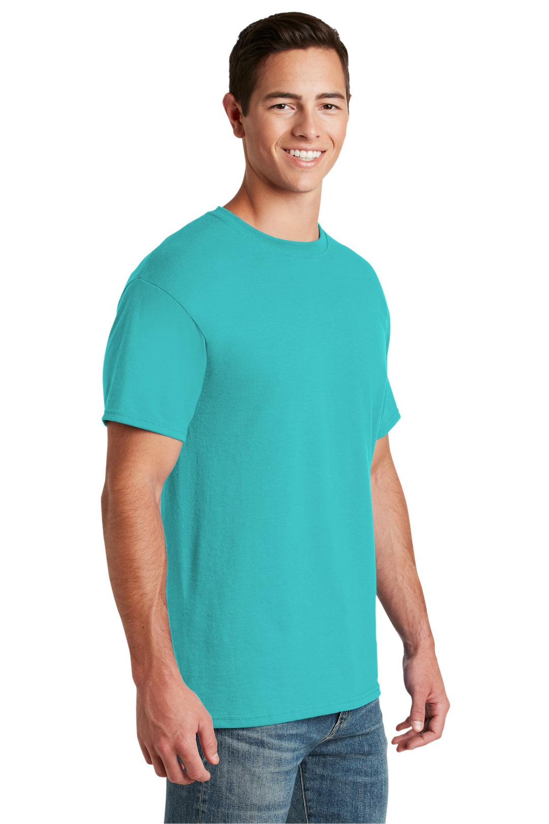 ScubaBlue Jerzees - Dri-Power 50/50 Cotton/Poly T-Shirt. 29M