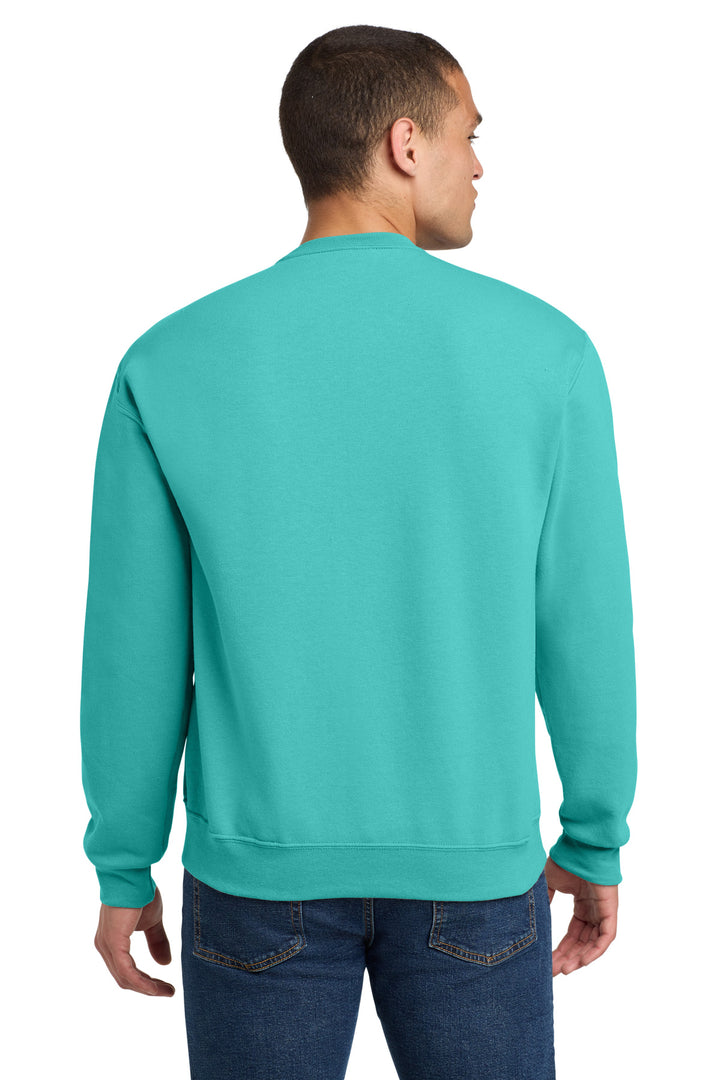 ScubaBlue Jerzees - NuBlend Crewneck Sweatshirt. 562M