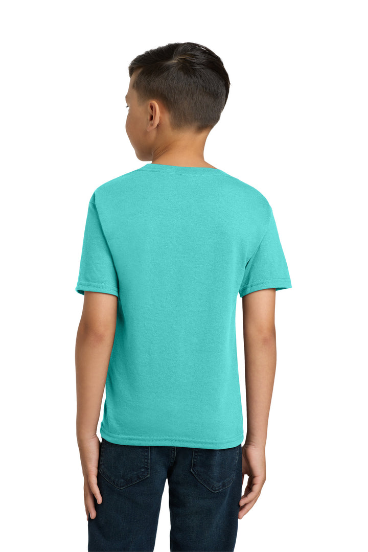 ScubaBlue Jerzees - Youth Dri-Power 50/50 Cotton/Poly T-Shirt. 29B