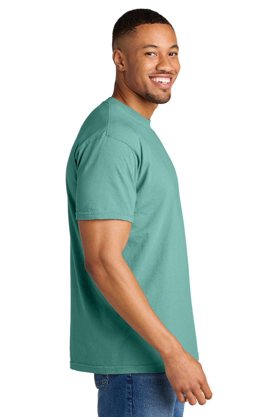 Seafoam COMFORT COLORS Heavyweight Ring Spun Tee. 1717