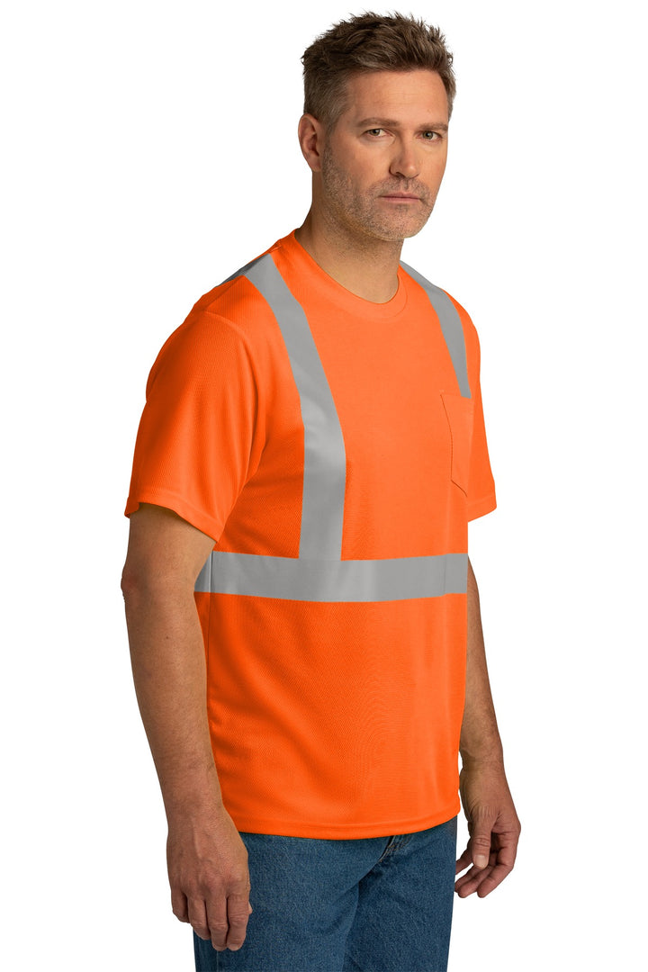 SftyOrg CornerStone ANSI 107 Class 2 Mesh Tee. CS200