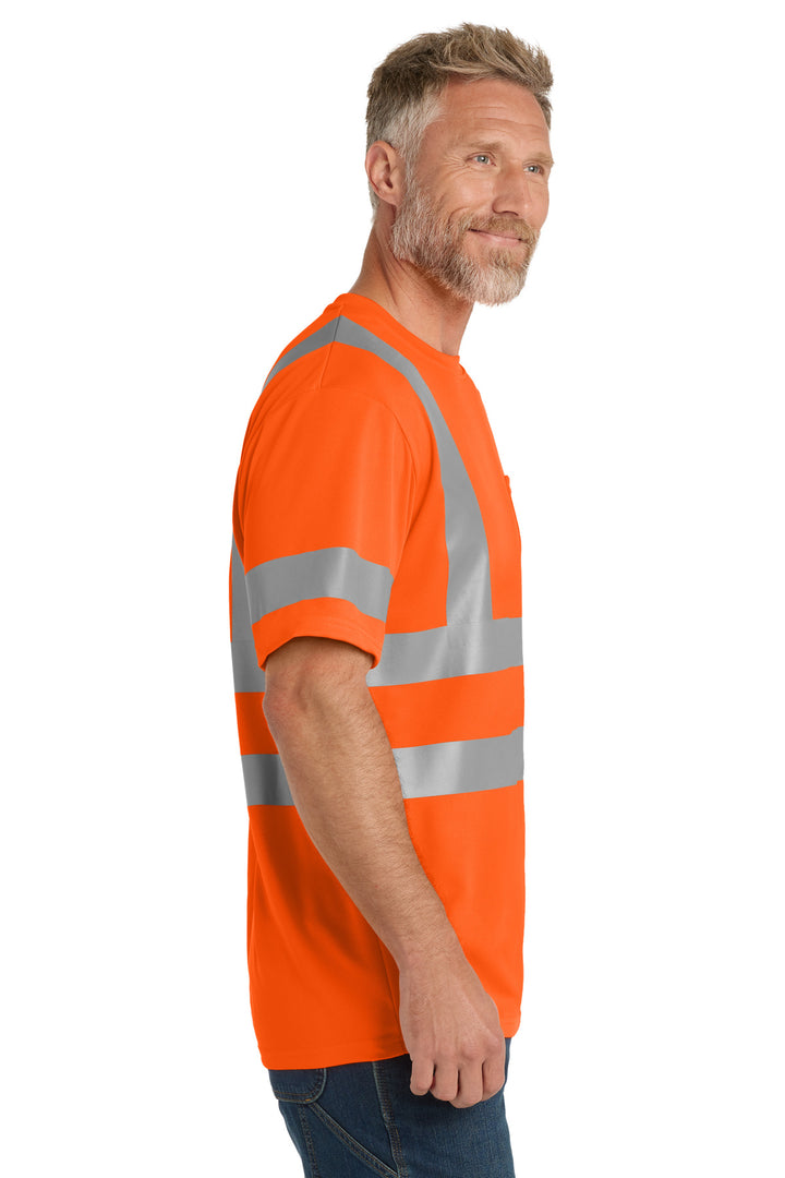 SftyOrg CornerStone ANSI 107 Class 3 Mesh Tee. CS202