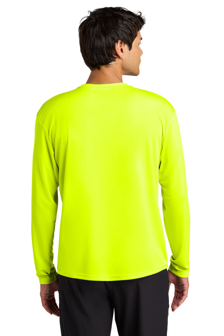 SftyYellow A4 Cooling Performance Long Sleeve Tee A4N3165