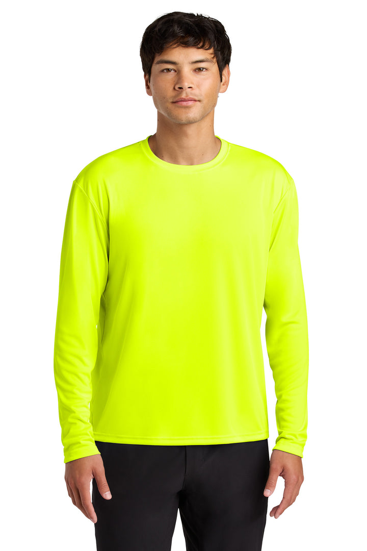 SftyYellow A4 Cooling Performance Long Sleeve Tee A4N3165