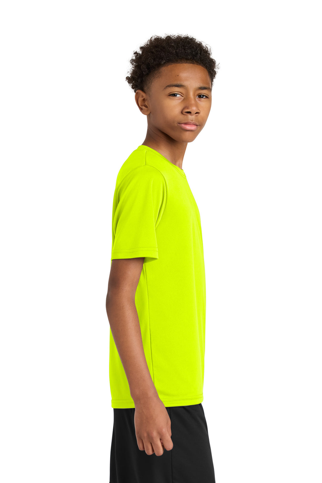 SftyYellow A4 Youth Cooling Performance Short Sleeve Tee A4NB3142
