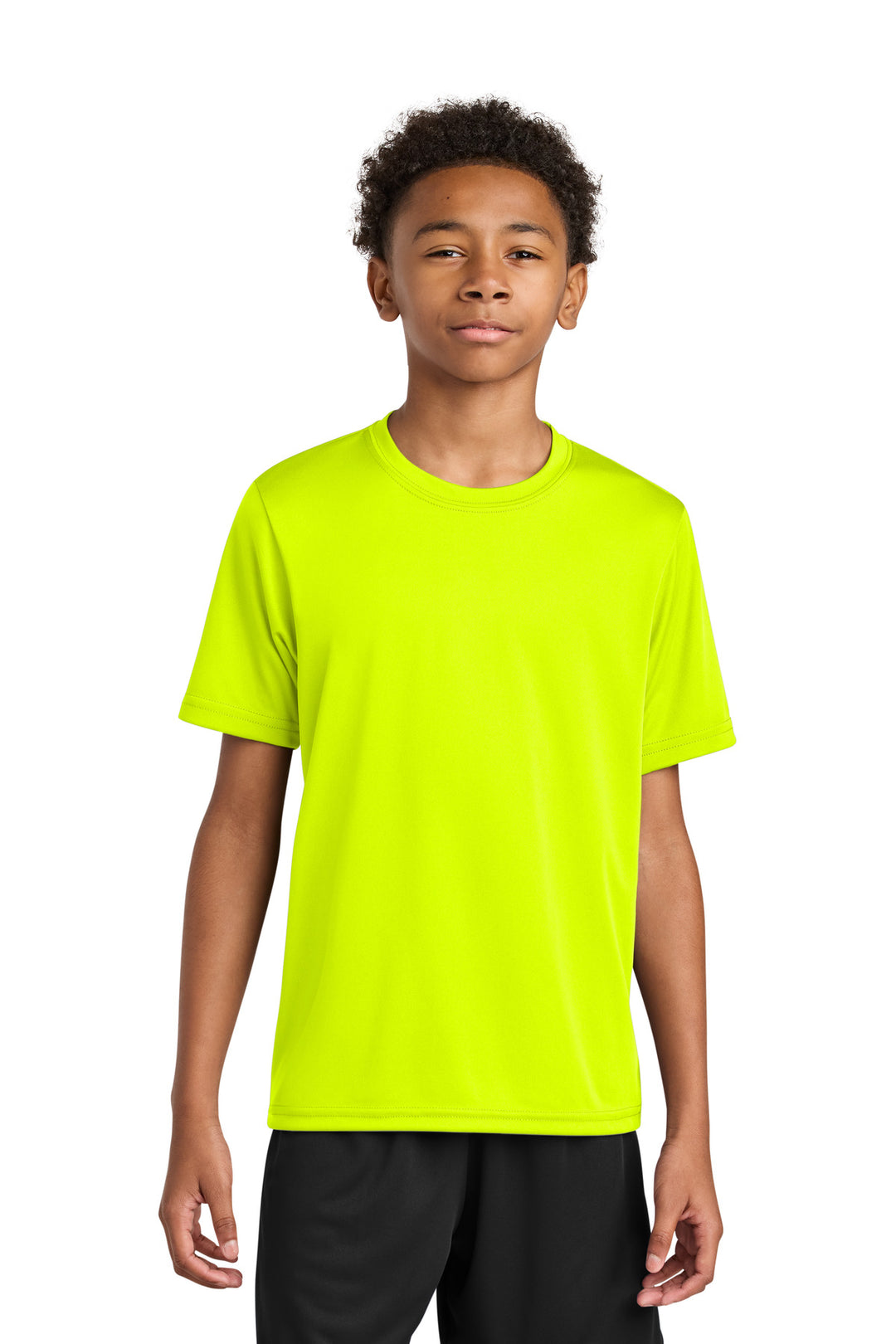 SftyYellow A4 Youth Cooling Performance Short Sleeve Tee A4NB3142