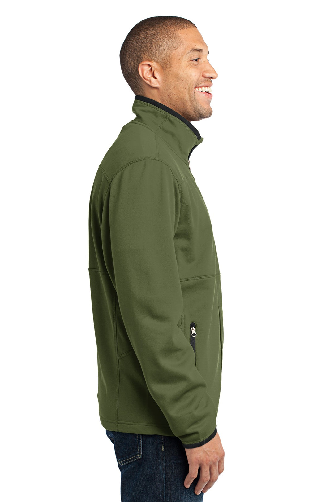Sherwood Green Port Authority Pique Fleece Jacket. F222