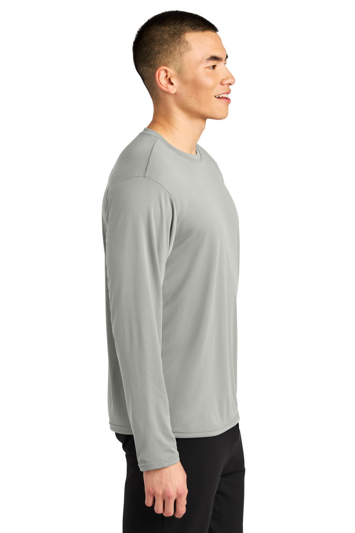 Silver A4 AirFlex Long Sleeve Tee A4N3532