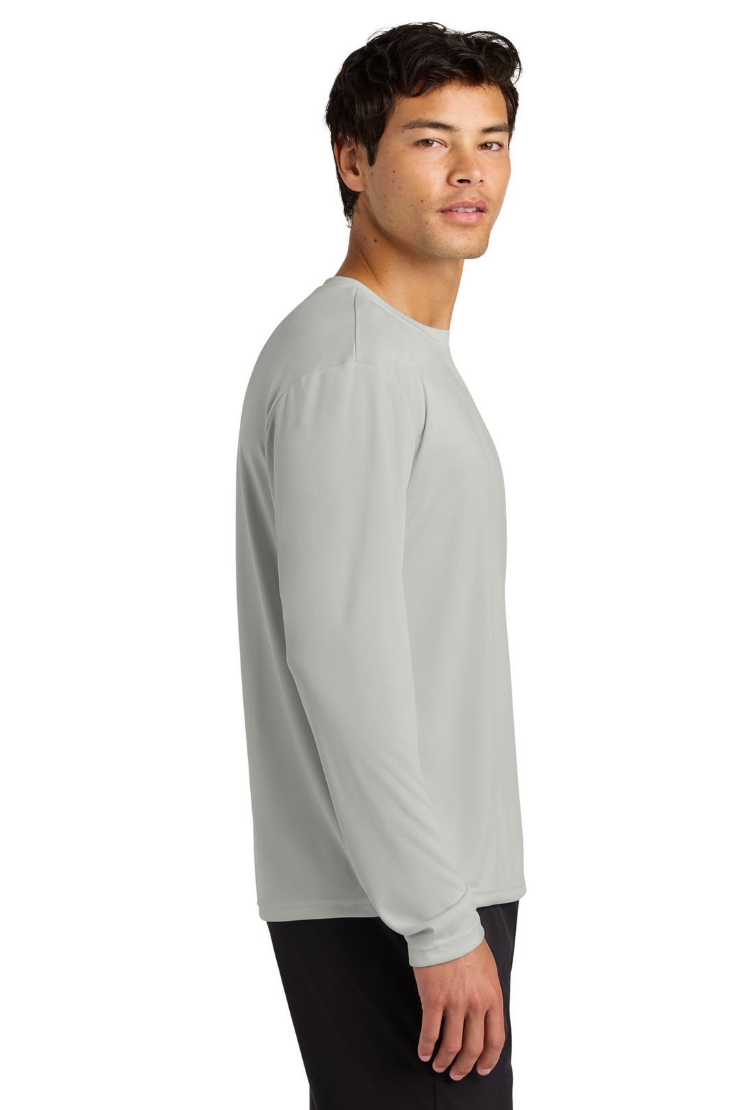 Silver A4 Cooling Performance Long Sleeve Tee A4N3165