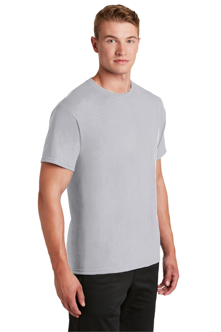 Silver Jerzees Dri-Power 100% Polyester T-Shirt. 21M