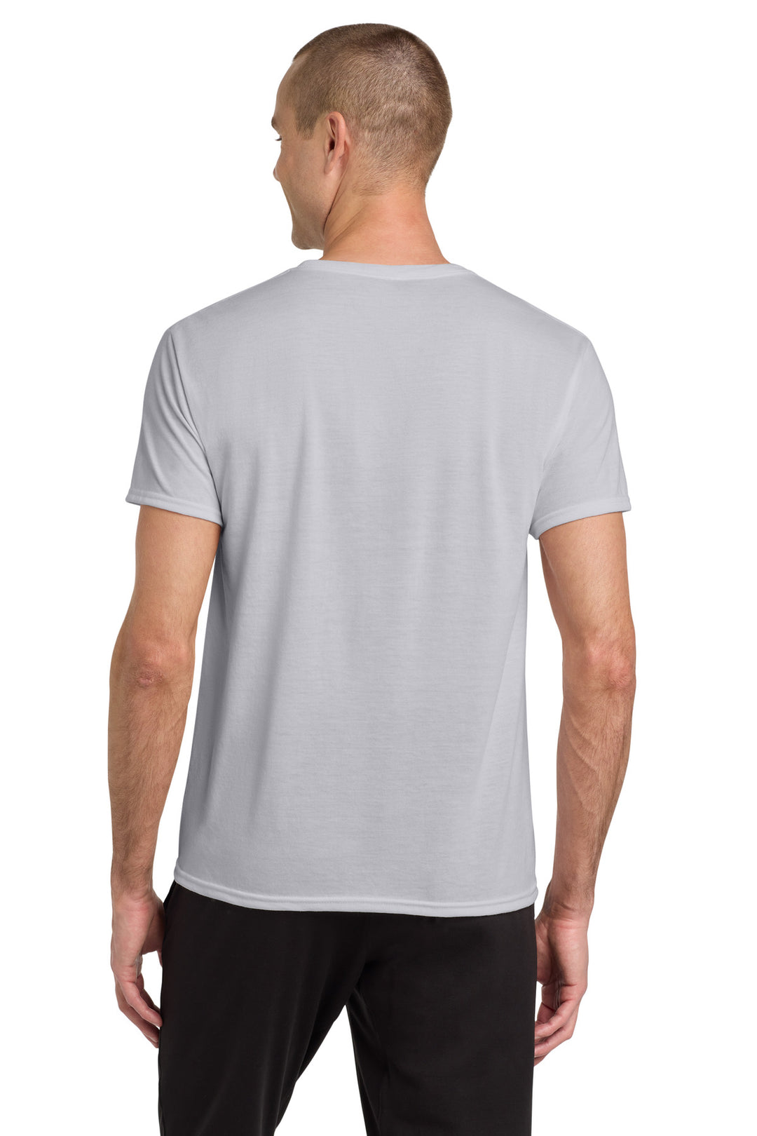 Silver Jerzees Dri-Power 100% Polyester T-Shirt. 21M