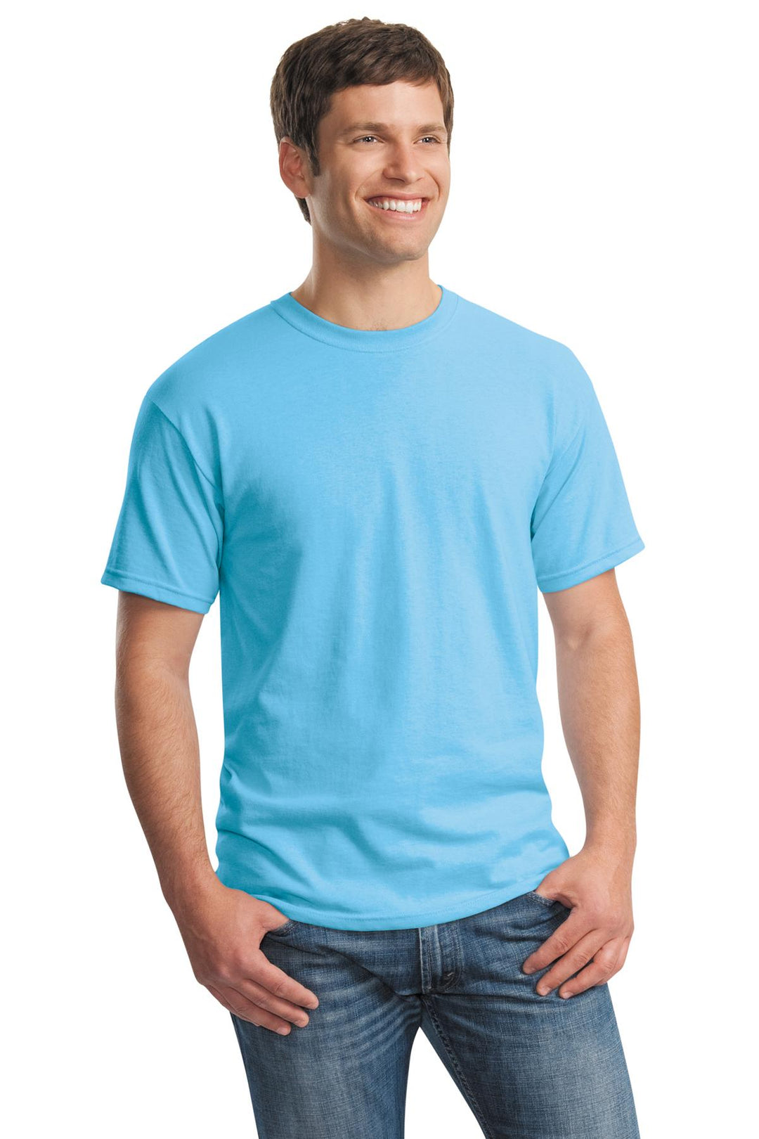 Sky Gildan - Heavy Cotton 100% Cotton T-Shirt. 5000