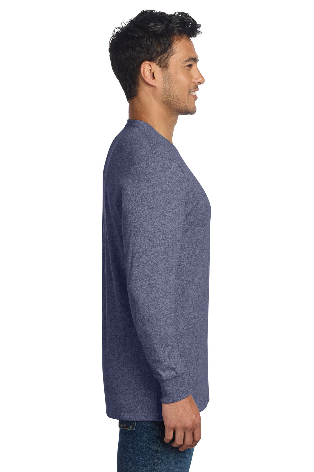 SlvgdNvyHt Allmade Unisex Long Sleeve Recycled Blend Tee AL6204