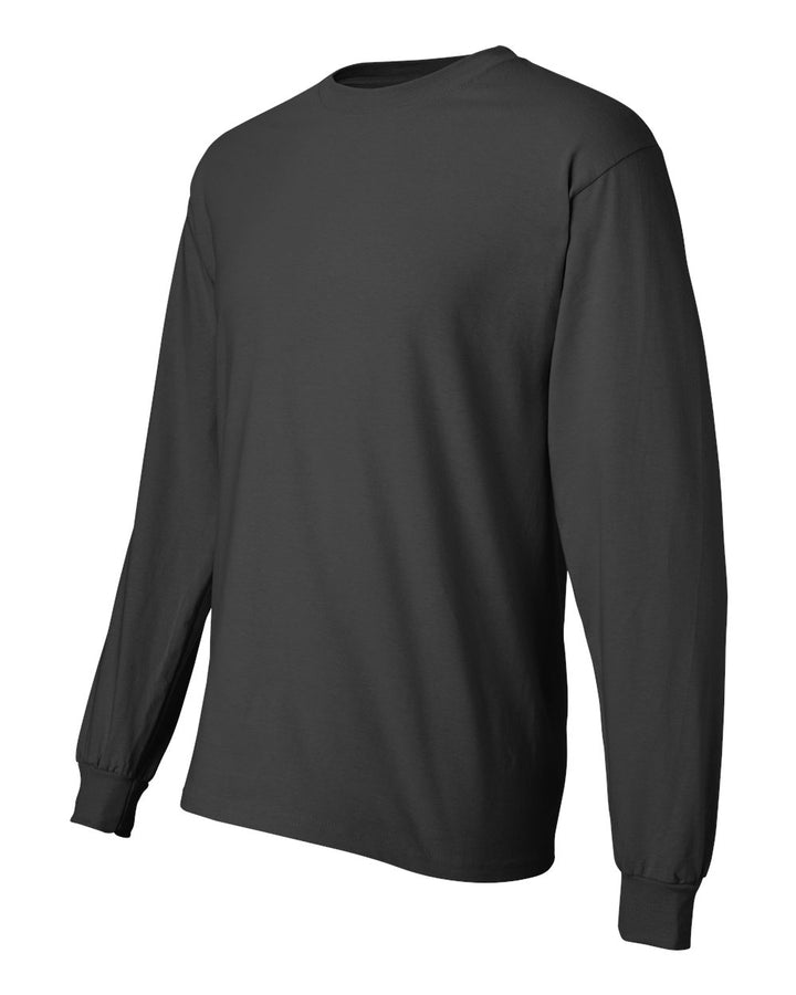 Smoke Grey Beefy-T® Long Sleeve T-Shirt - 5186