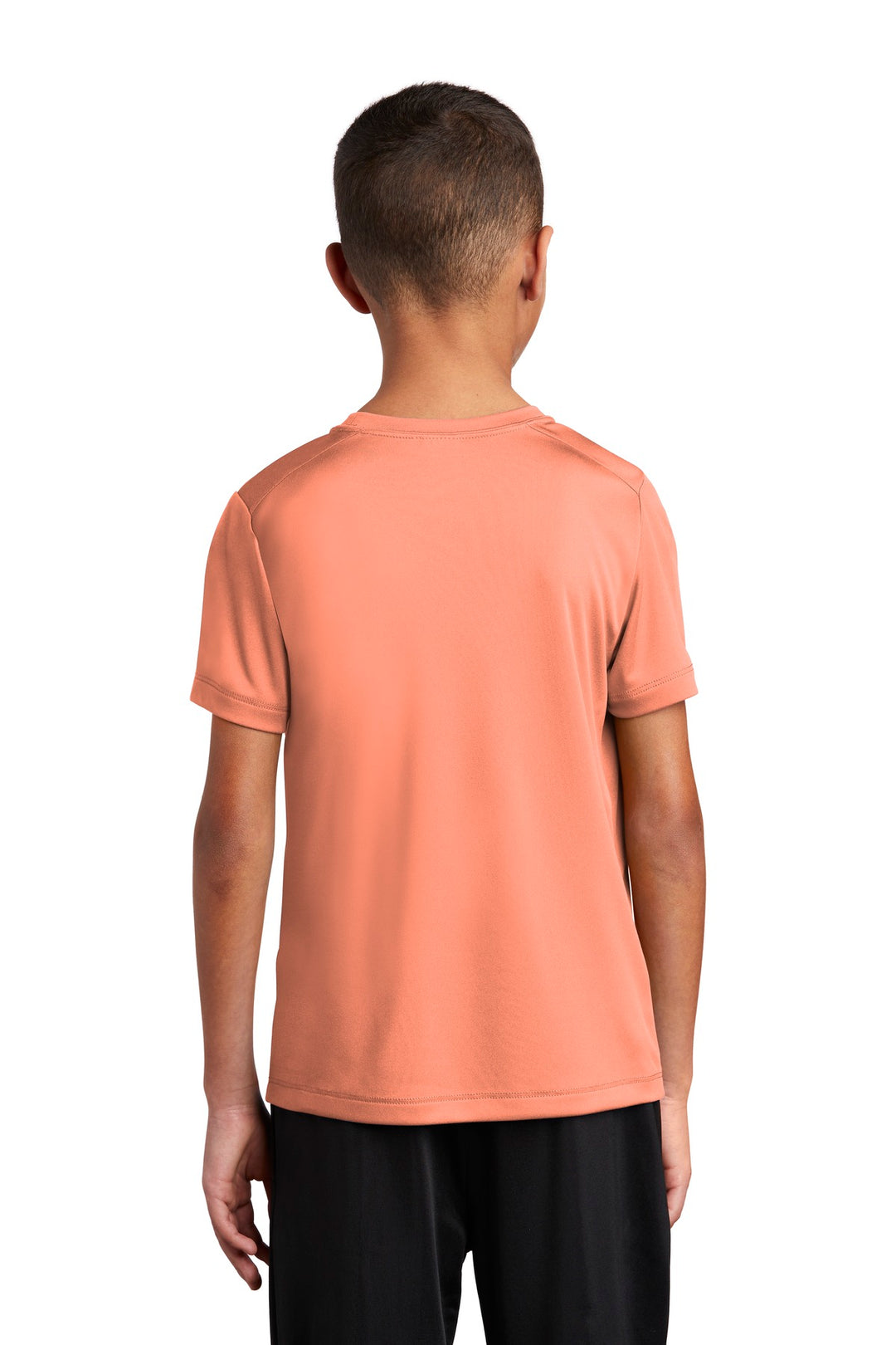 Soft Coral Sport-Tek Youth Posi-UV Pro Tee. YST420