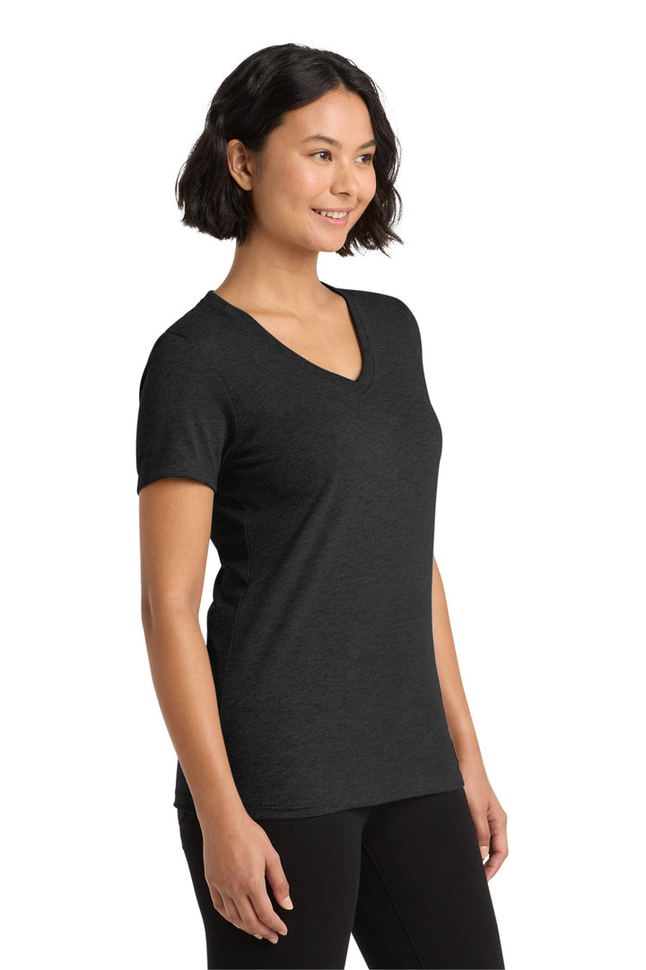 Space Black Allmade Women's Tri-Blend V-Neck Tee AL2018