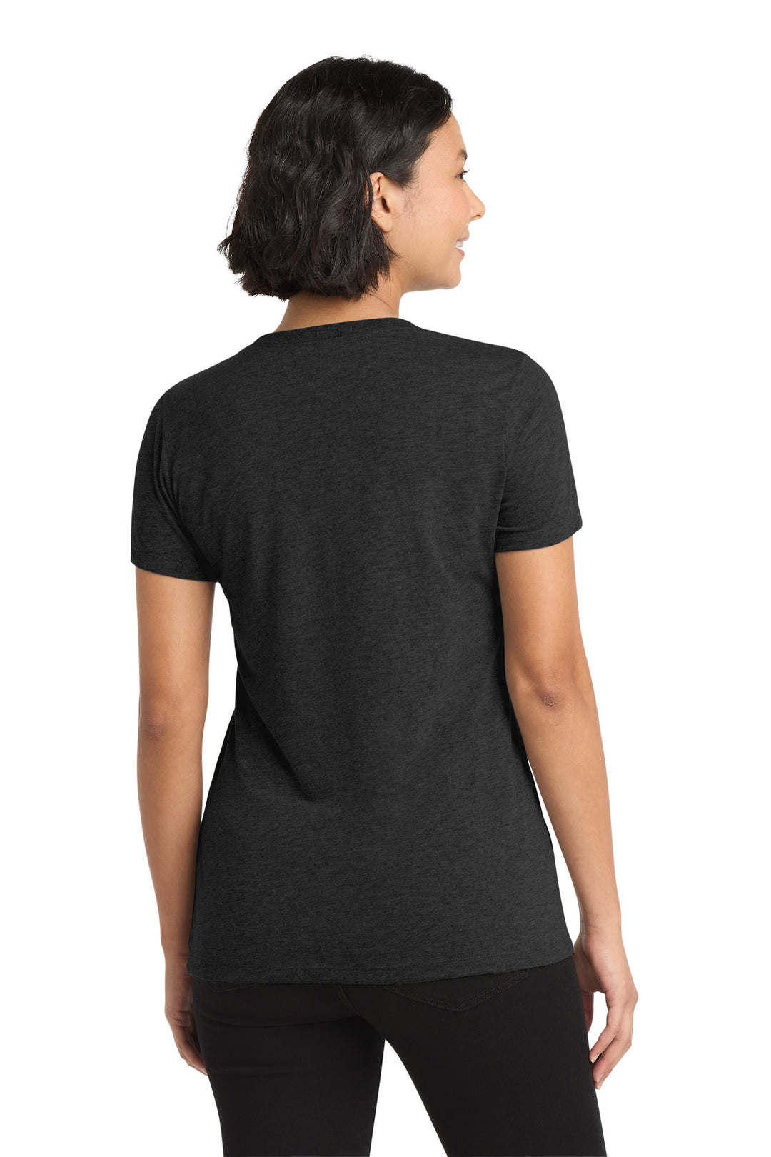 Space Black Allmade Women's Tri-Blend V-Neck Tee AL2018