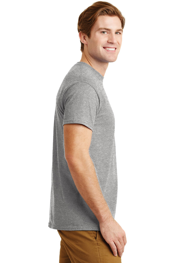 Sport Grey Gildan - DryBlend 50 Cotton/50 Poly Pocket T-Shirt. 8300