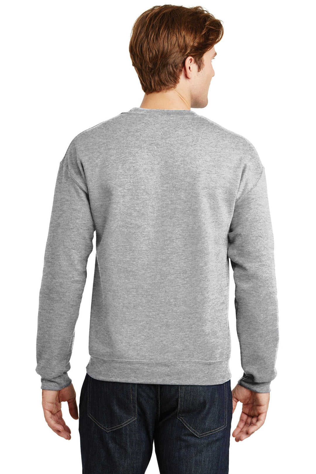 Sport Grey Gildan Heavy Blend Crewneck Sweatshirt. 18000