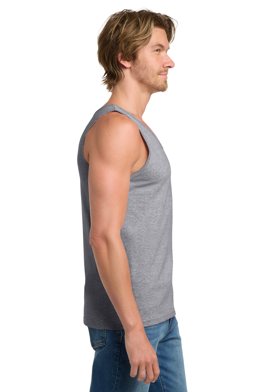 Sport Grey Gildan - Ultra Cotton 100% US Cotton Tank Top. 2200