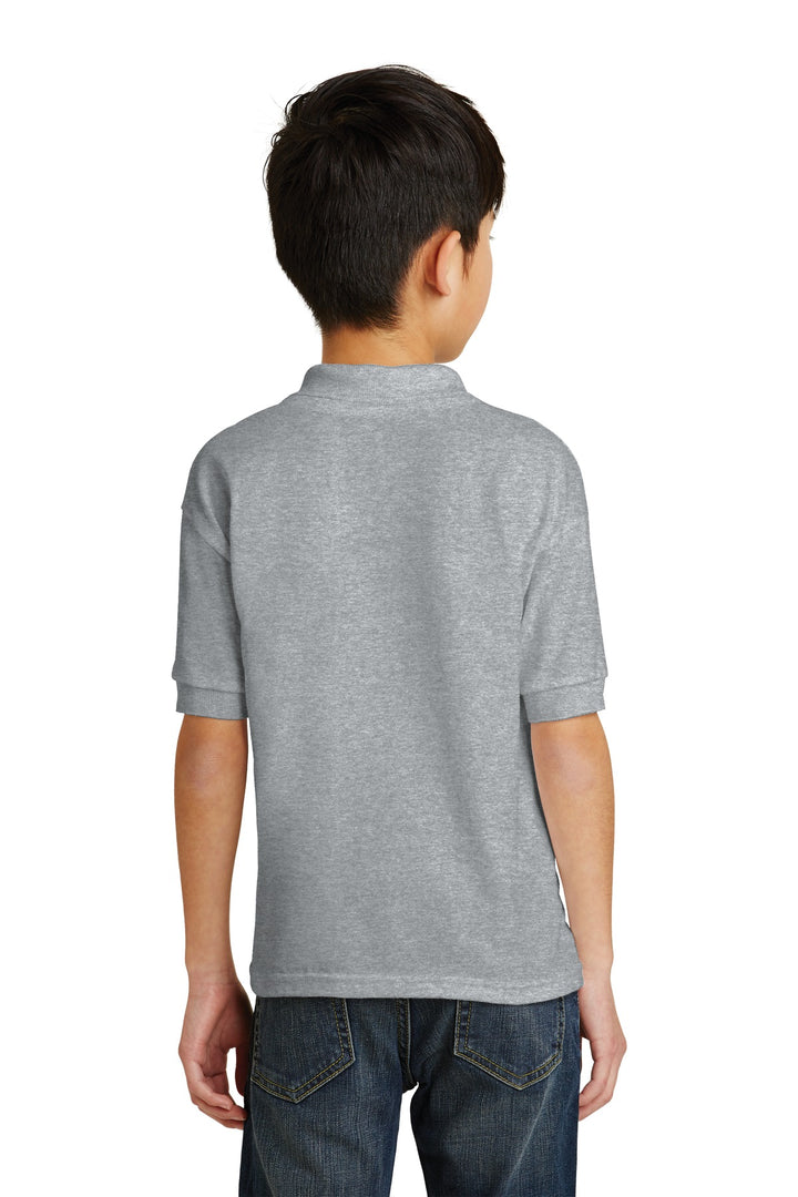 Sport Grey Gildan Youth DryBlend 6-Ounce Jersey Knit Sport Shirt. 8800B