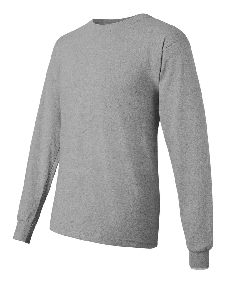 Sport Grey Heavy Cotton™ Long Sleeve T-Shirt - 5400
