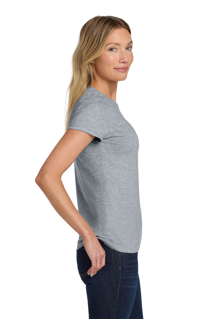 Sports Grey Gildan Softstyle Women's T-Shirt. 64000L