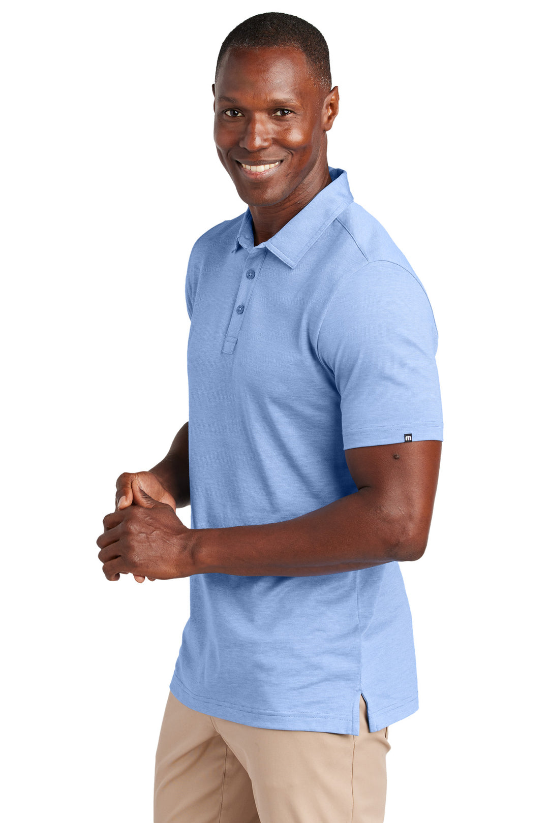 StgBluHthr TravisMathew Sunnyvale Polo TM1MAA369