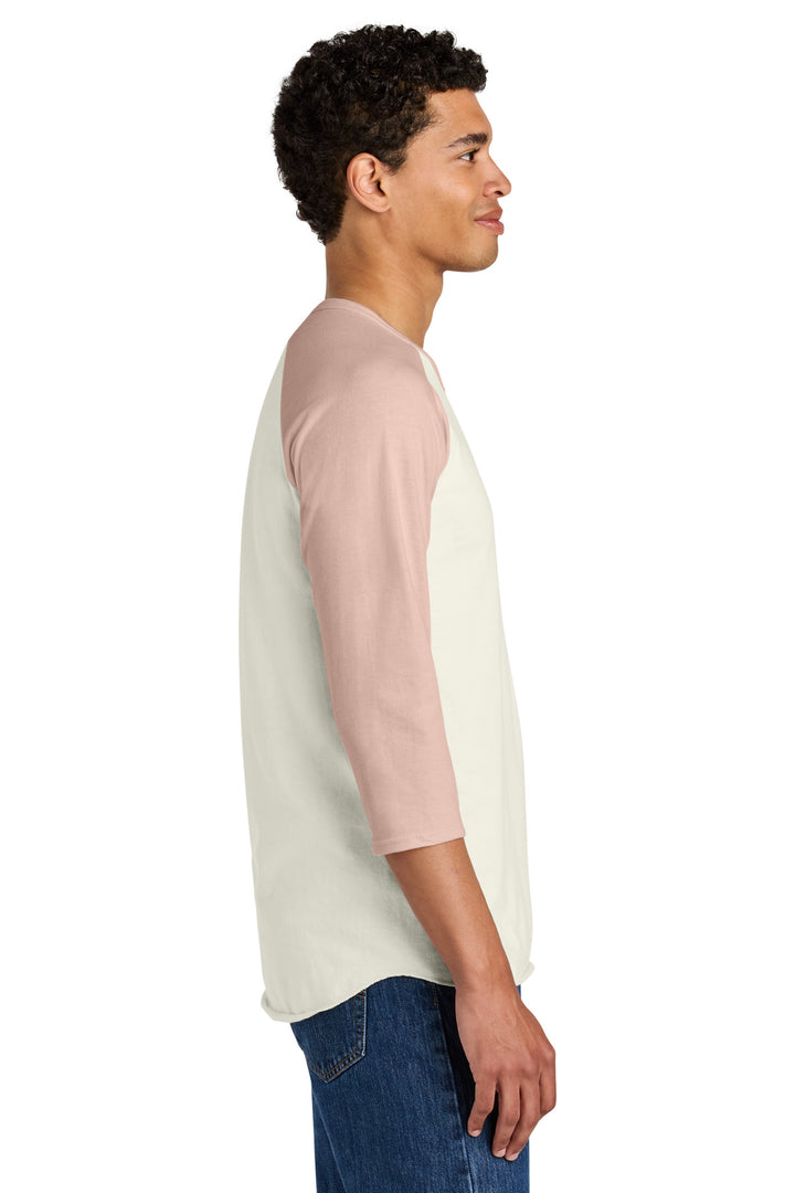 SwCrH/BlsP Jerzees Unisex Premium Blend Combed Ring Spun 3/4-Sleeve Raglan 560R