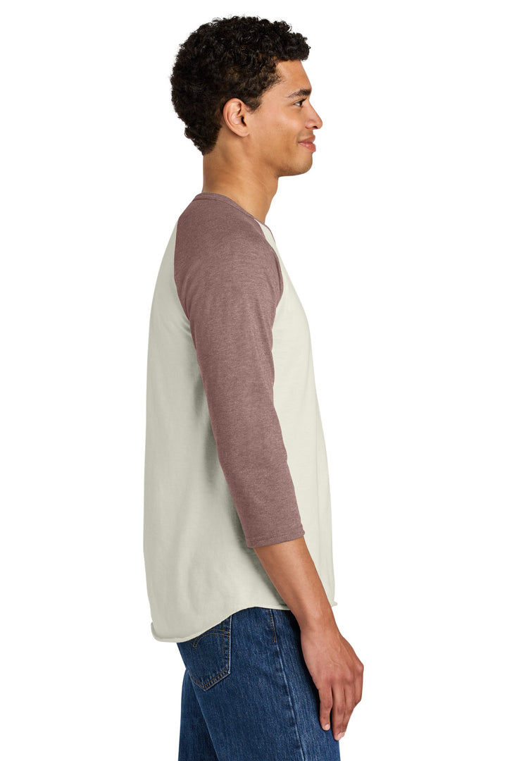 SwCrH/HMve Jerzees Unisex Premium Blend Combed Ring Spun 3/4-Sleeve Raglan 560R