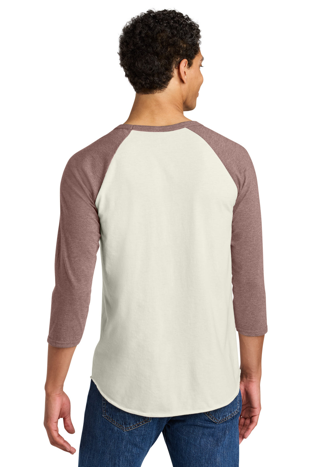 SwCrH/HMve Jerzees Unisex Premium Blend Combed Ring Spun 3/4-Sleeve Raglan 560R