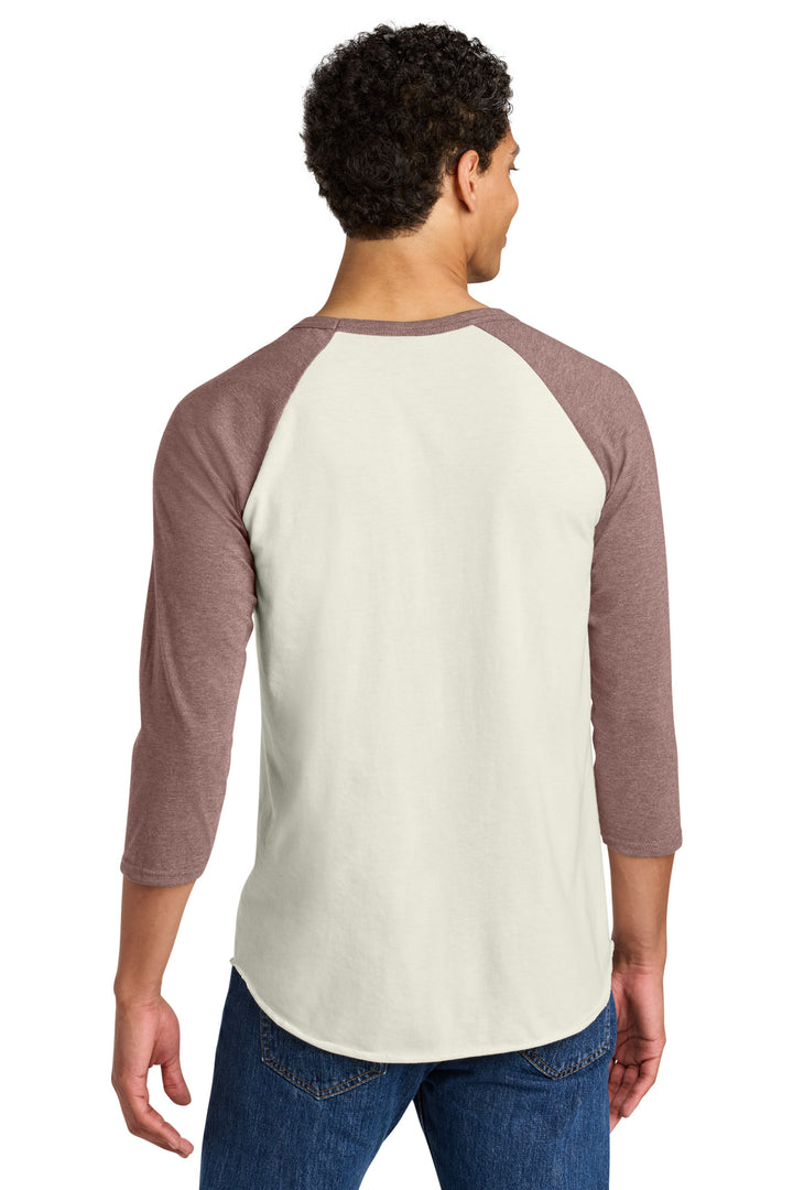 SwCrH/HMve Jerzees Unisex Premium Blend Combed Ring Spun 3/4-Sleeve Raglan 560R