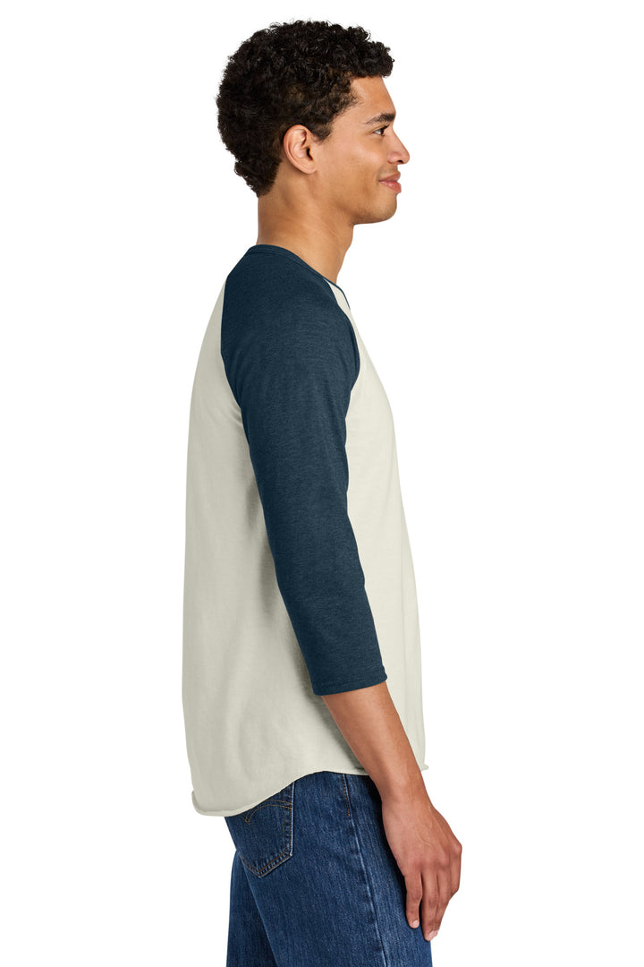 SwCrH/IdgH Jerzees Unisex Premium Blend Combed Ring Spun 3/4-Sleeve Raglan 560R