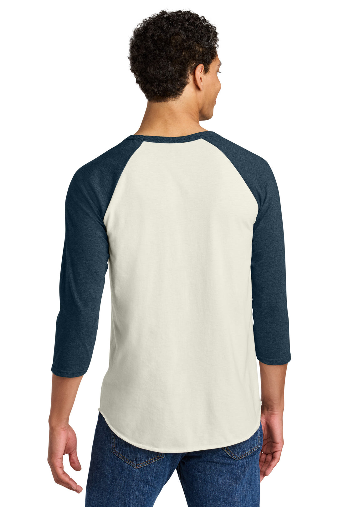 SwCrH/IdgH Jerzees Unisex Premium Blend Combed Ring Spun 3/4-Sleeve Raglan 560R